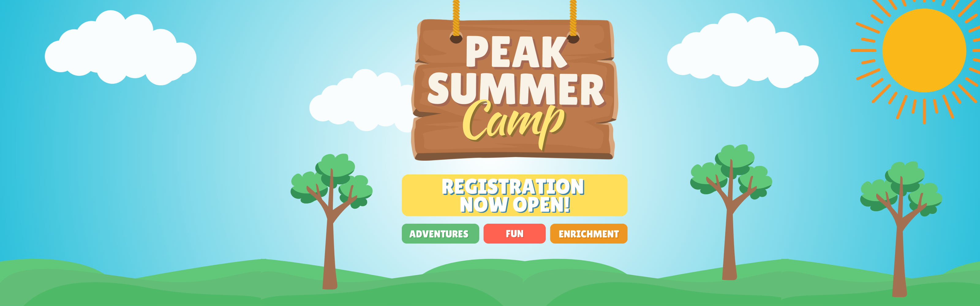 Summer Peak Registration Open!