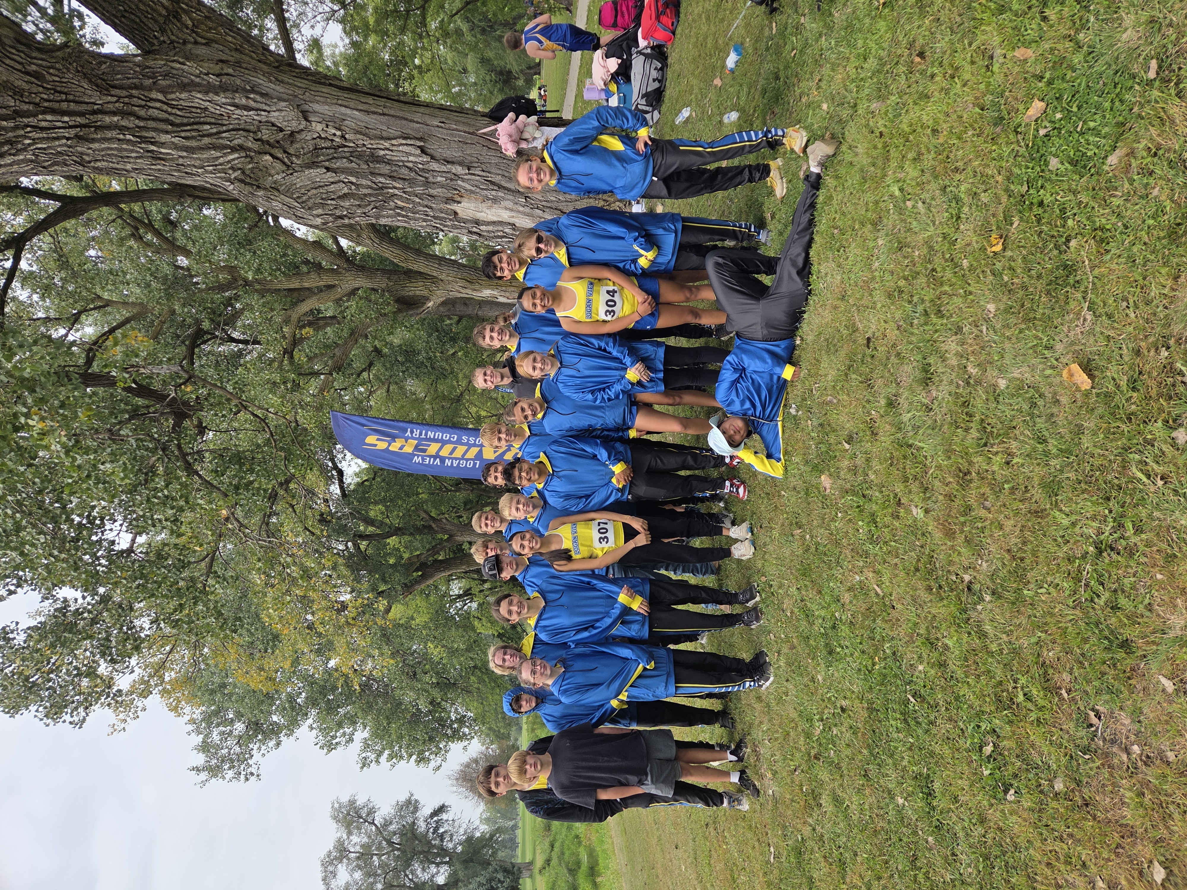 High School Cross Country Team 2025