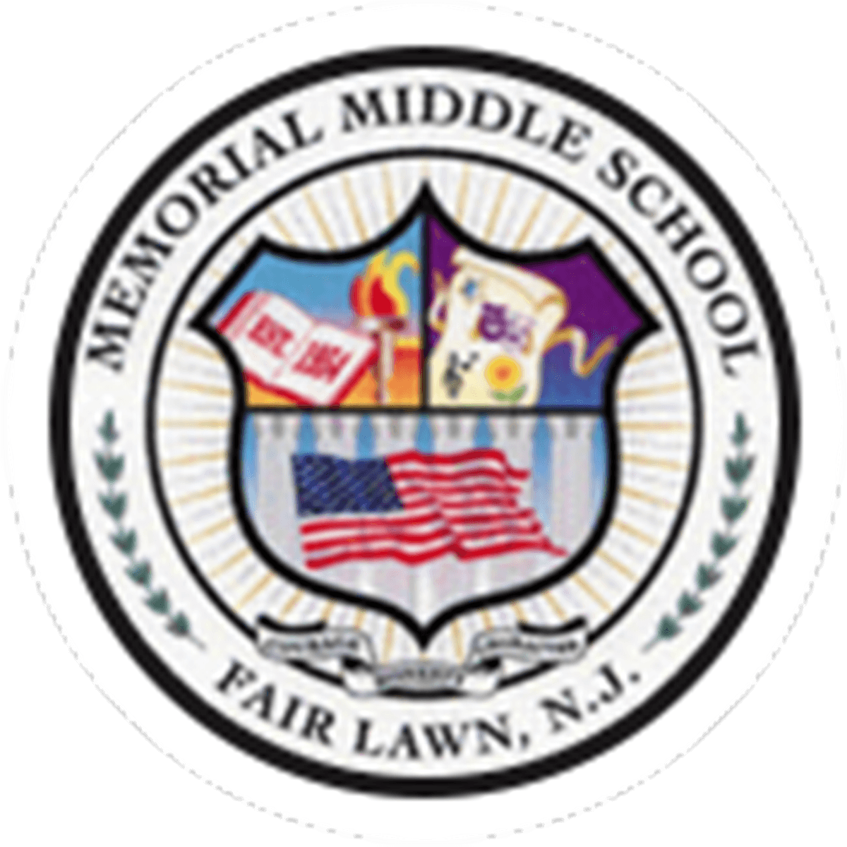 Memorial Middle School logo