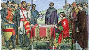 King John signing the Magna Carta