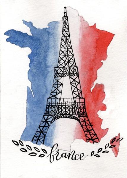 France drawing