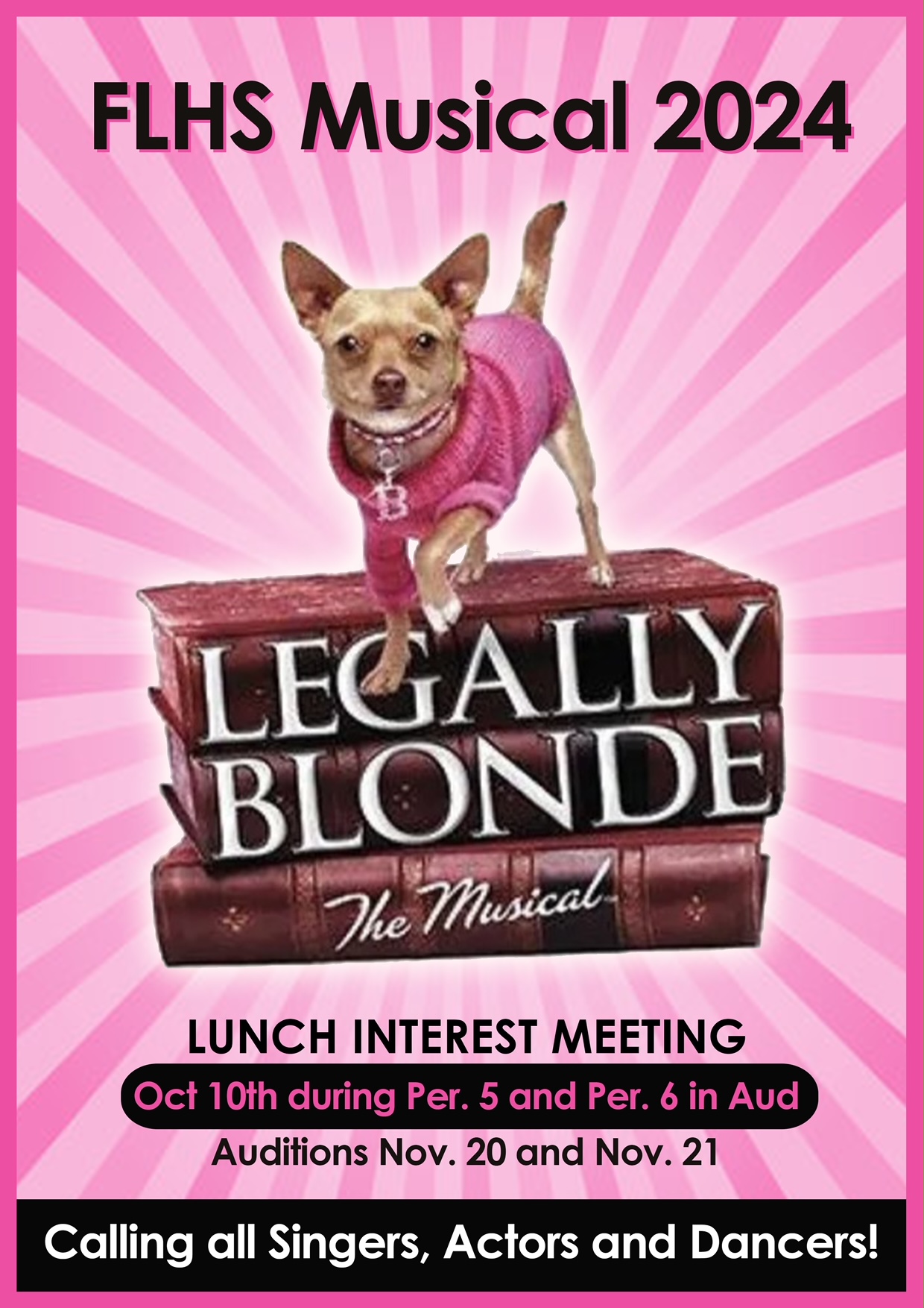Legally Blonde Announcement Photo