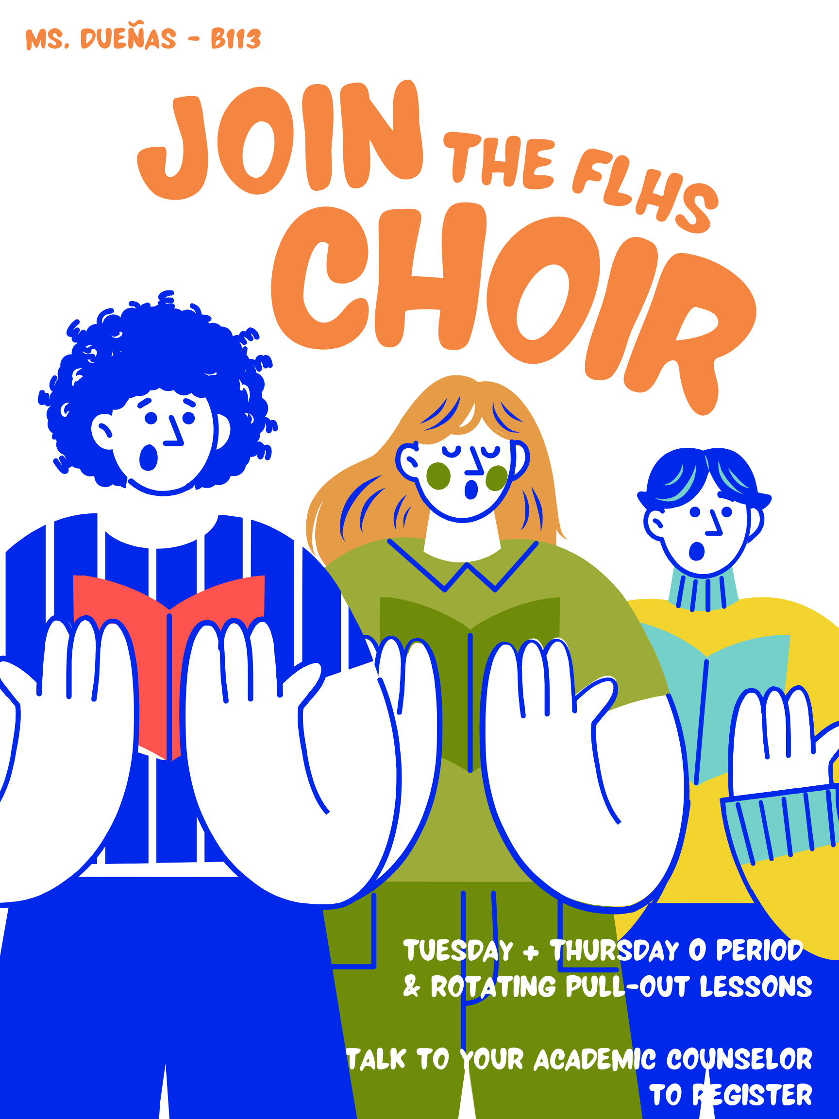 Join Choir Poster