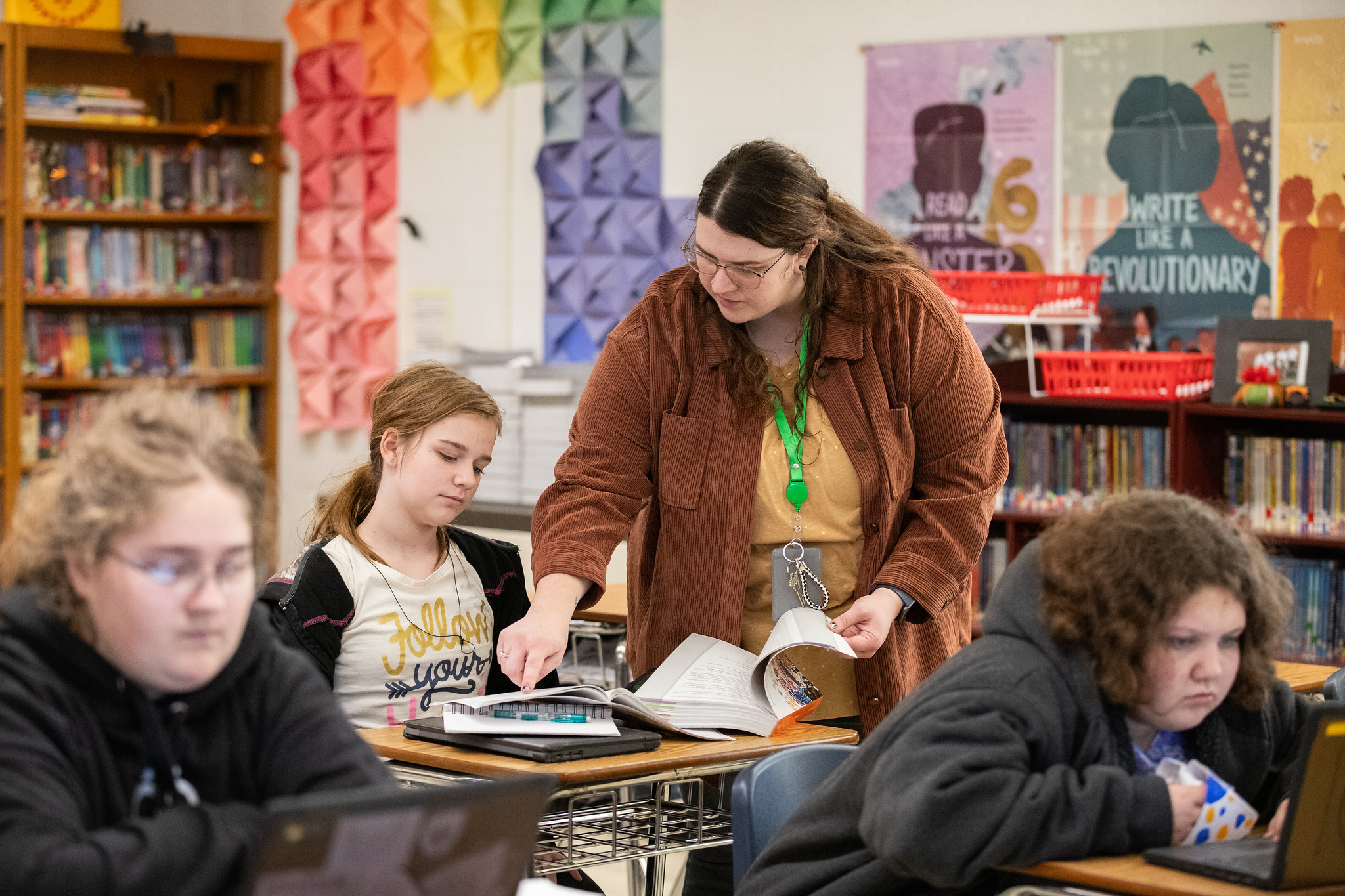 Student and teacher