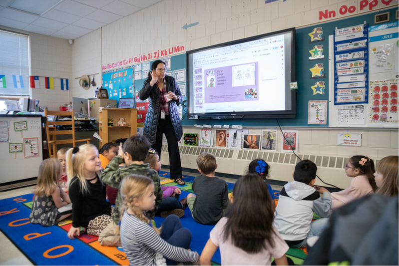 Kindergarten class