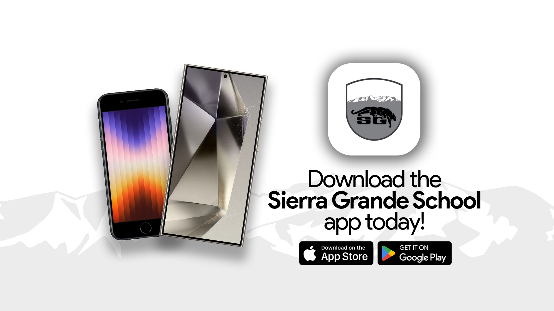 Sierra Grande School App Graphic