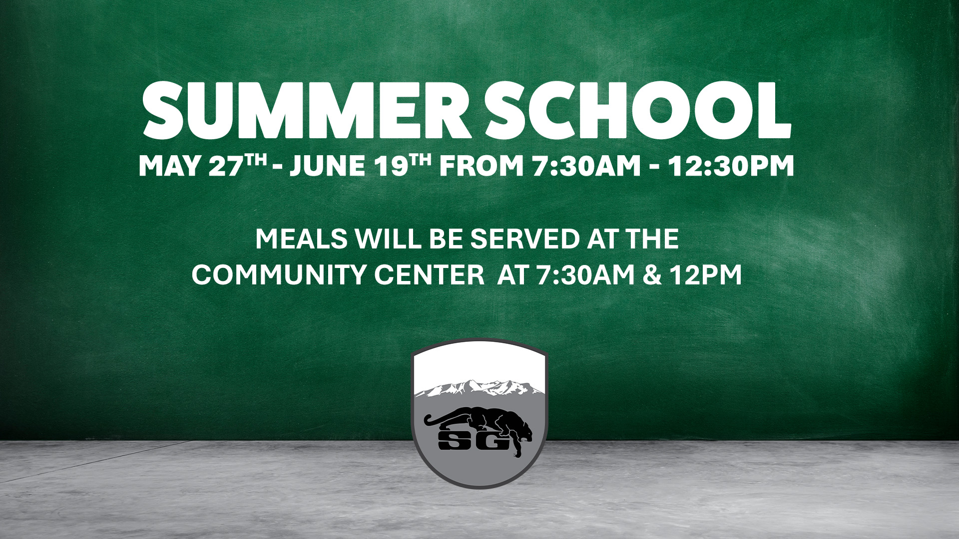 Summer School Graphic