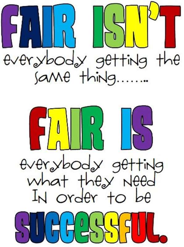 Fair is, quote