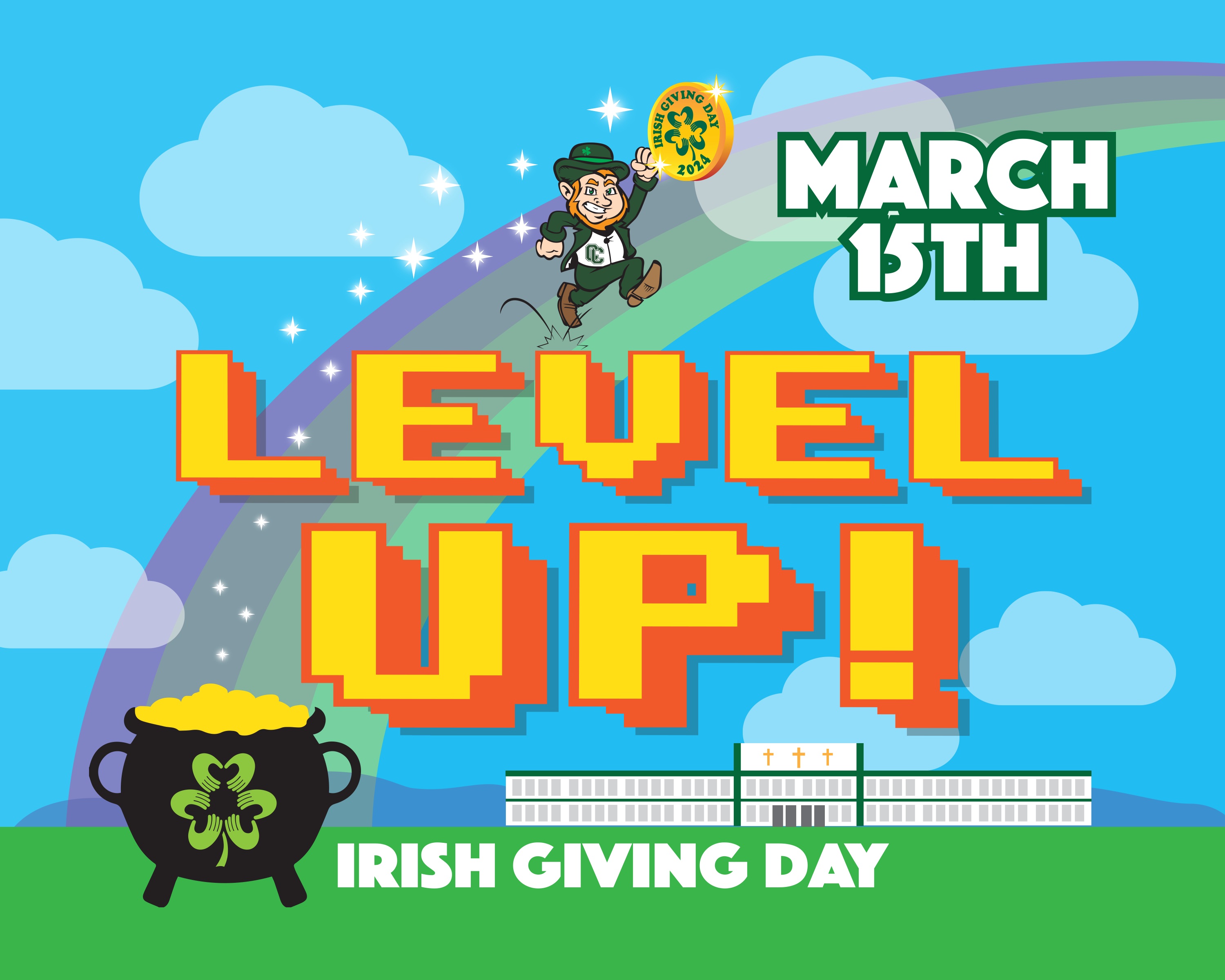 Level Up Irish Giving Day Camden Catholic 2024