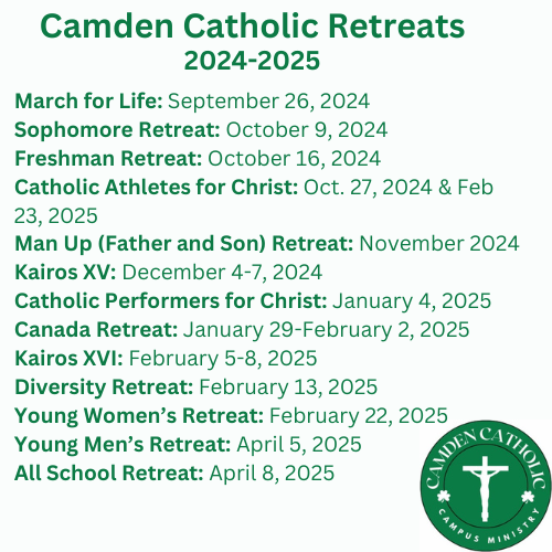 Retreats | Camden Catholic High School
