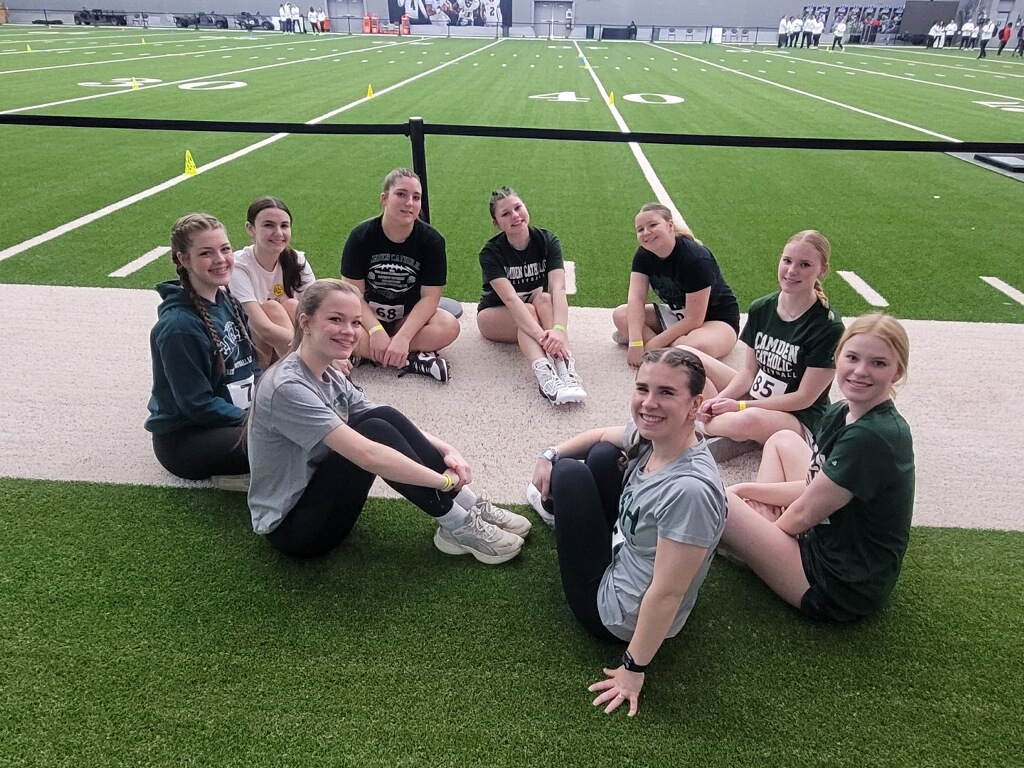 camden catholic girls flag football
