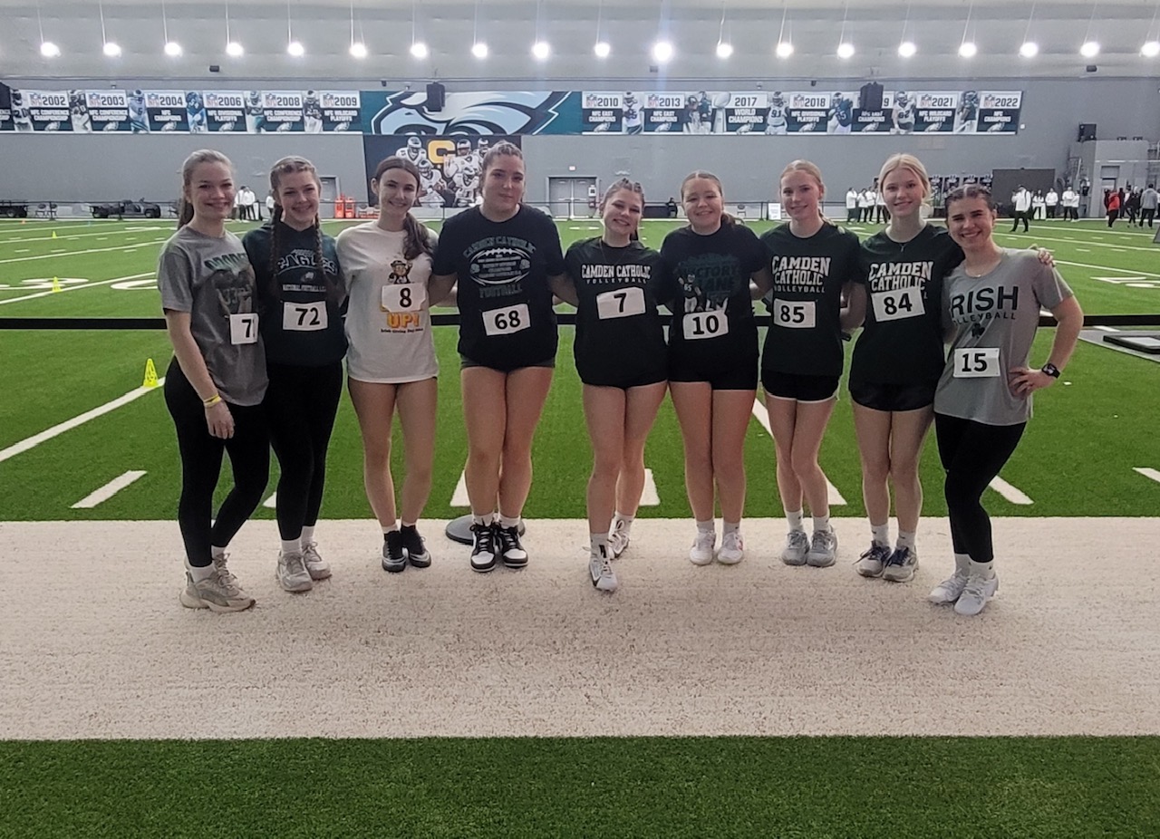 camden catholic girls flag football