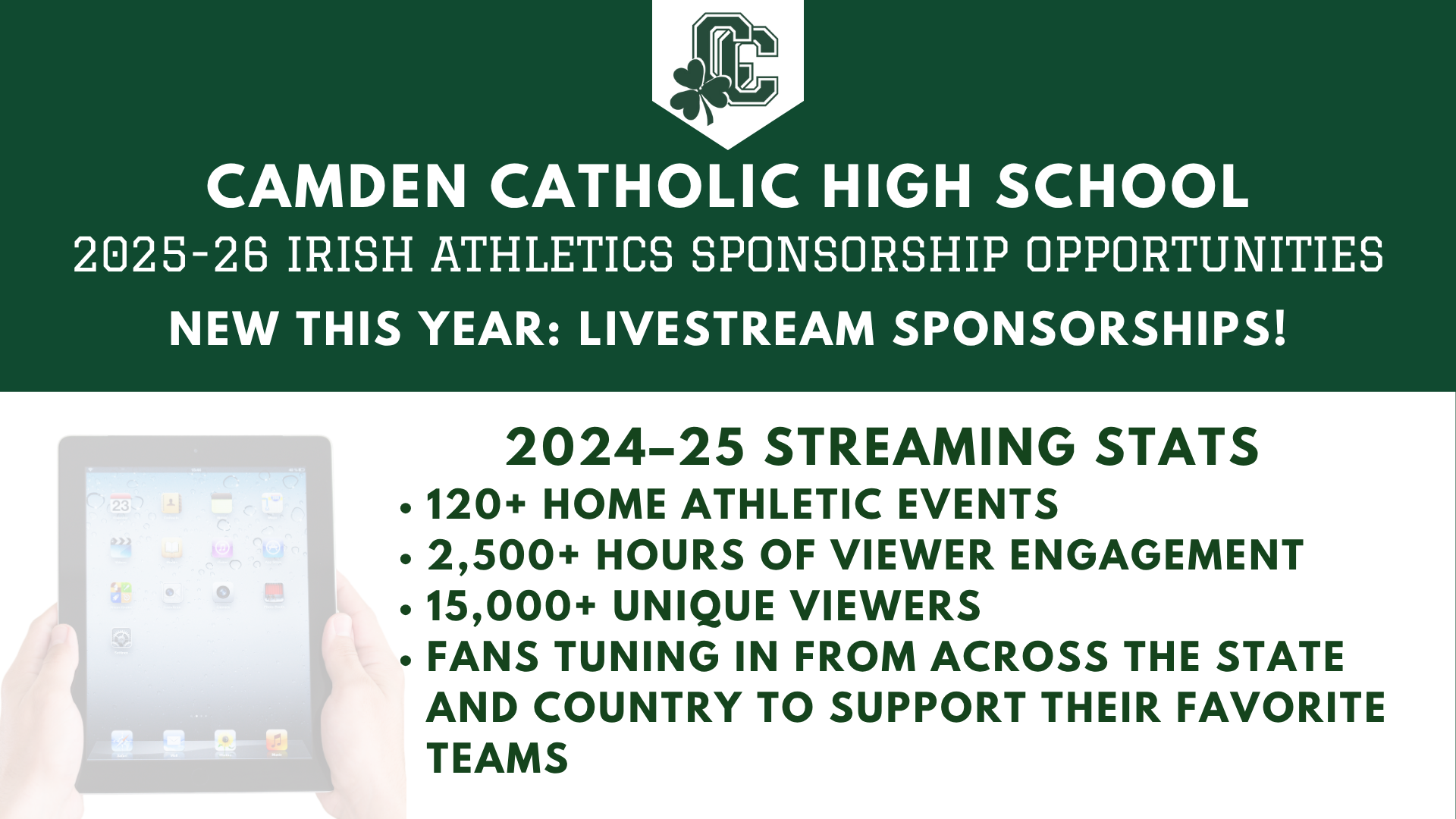 streaming sponsorships