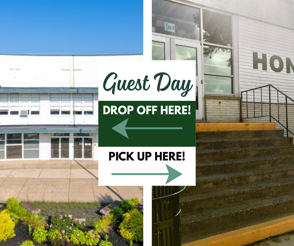 guest day drop off pick up