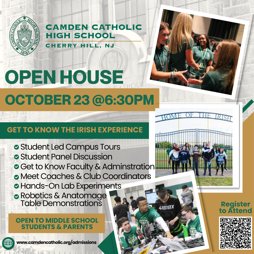 camden catholic open house 2025