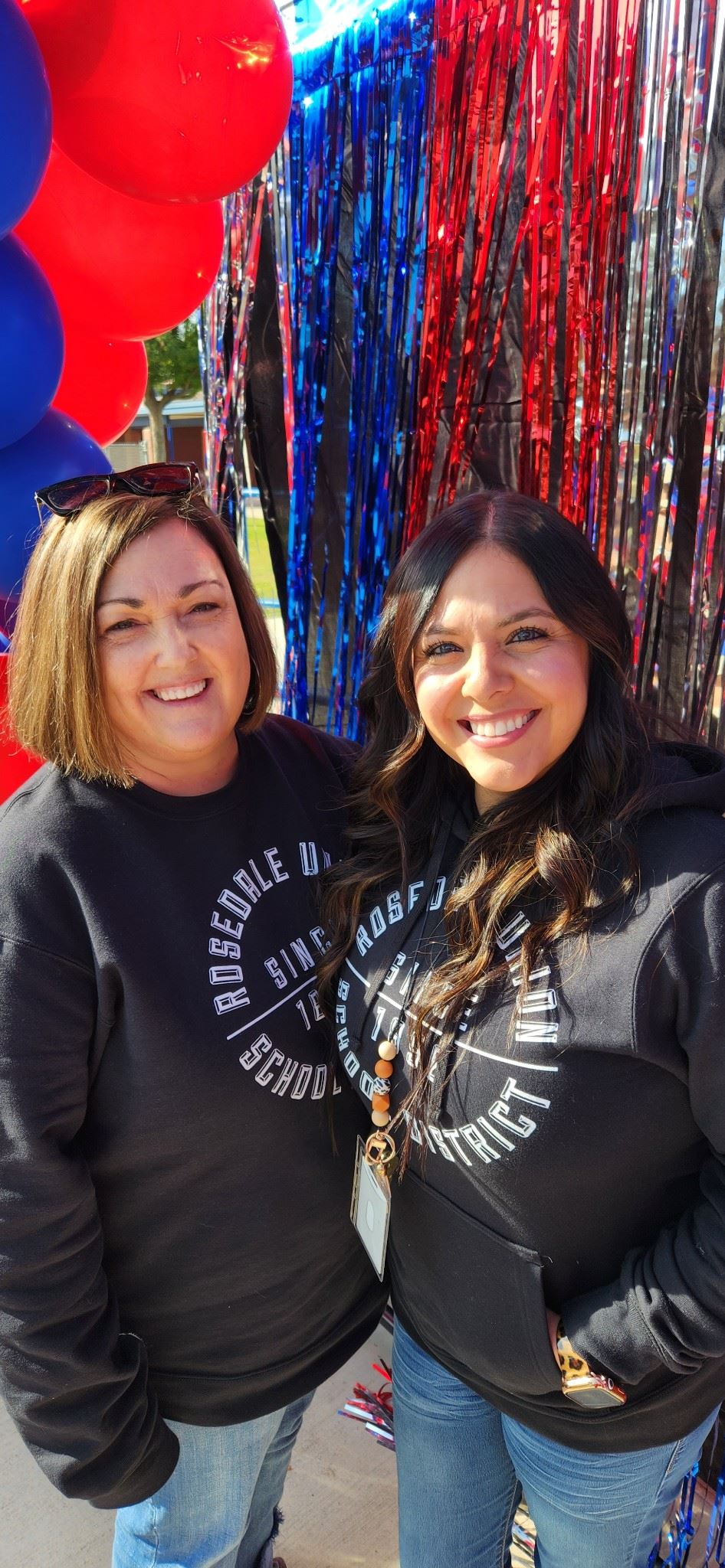 Mrs. Fisher and Mrs. Macedo
