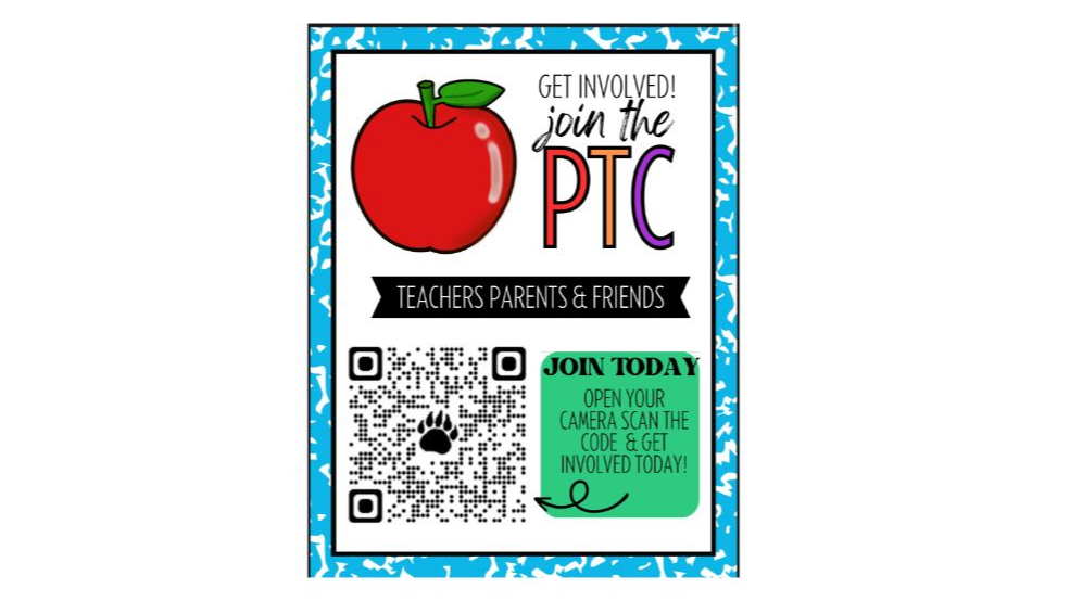 Get Involved join the PTC teachers Parents & friends join today open your camera scan the code and get involved today