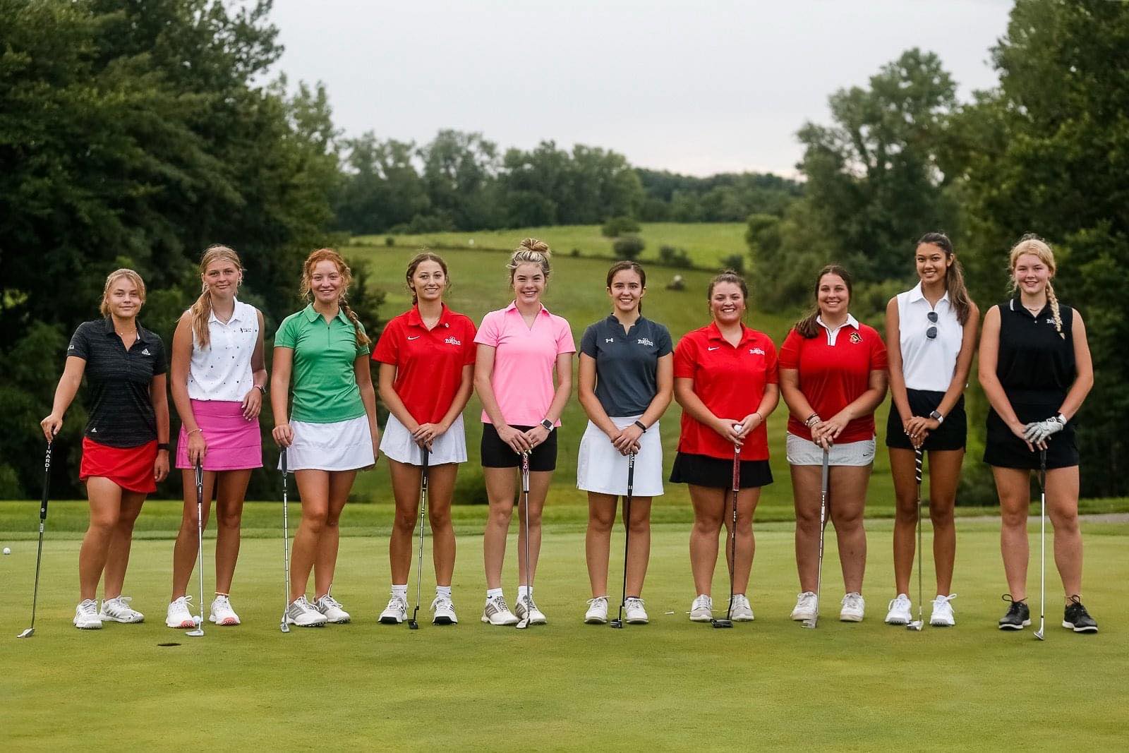 HHS Lady Golf Team Photo