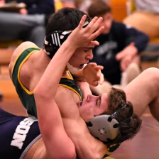 two guys wrestling