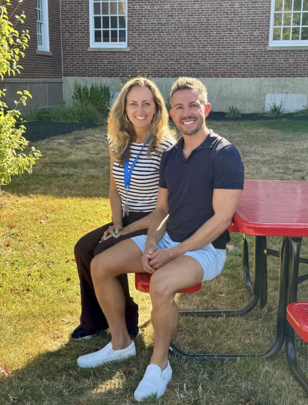 Principal Tim Hislop and Assistant Principal Tisha Kuchta