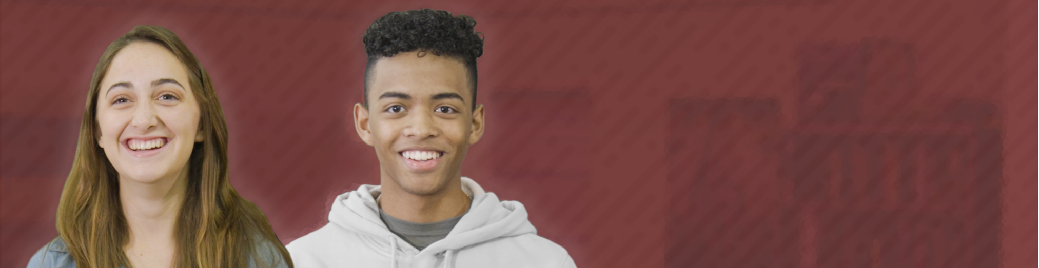  Two Teens smiling