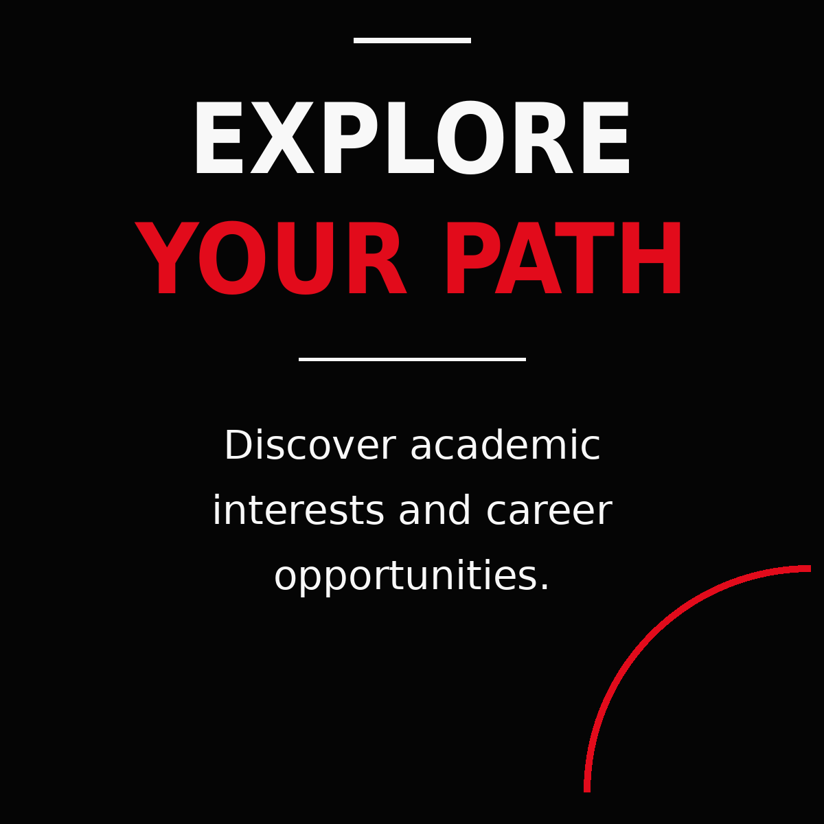 Explore your path