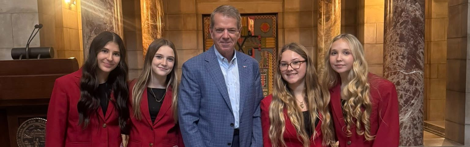 FCCLA  recognized by Governor 