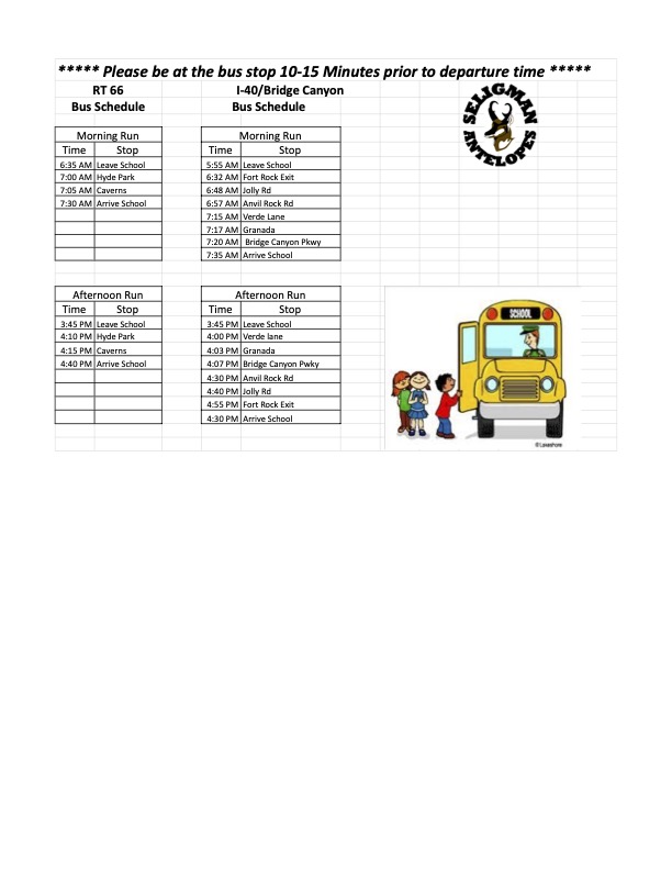 Bus Schedule