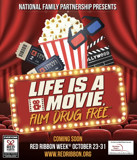 Flyer for red ribbon week