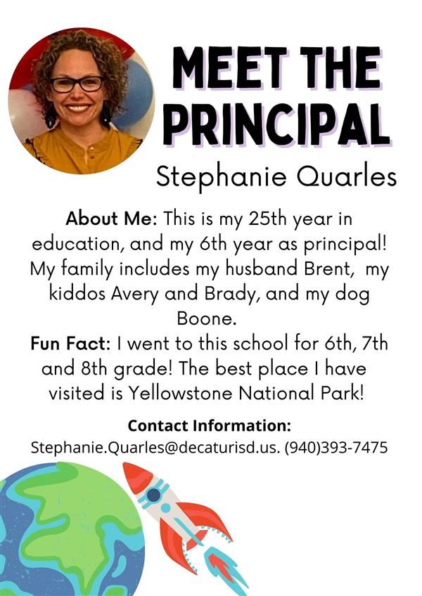 Meet the Principal info