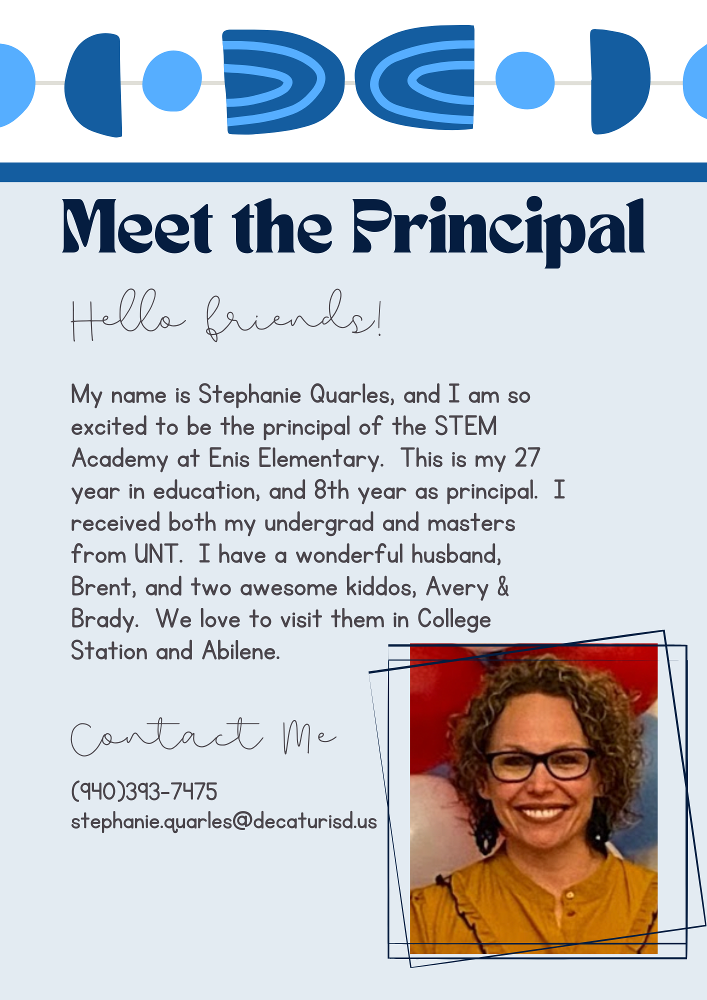 Meet the Principal