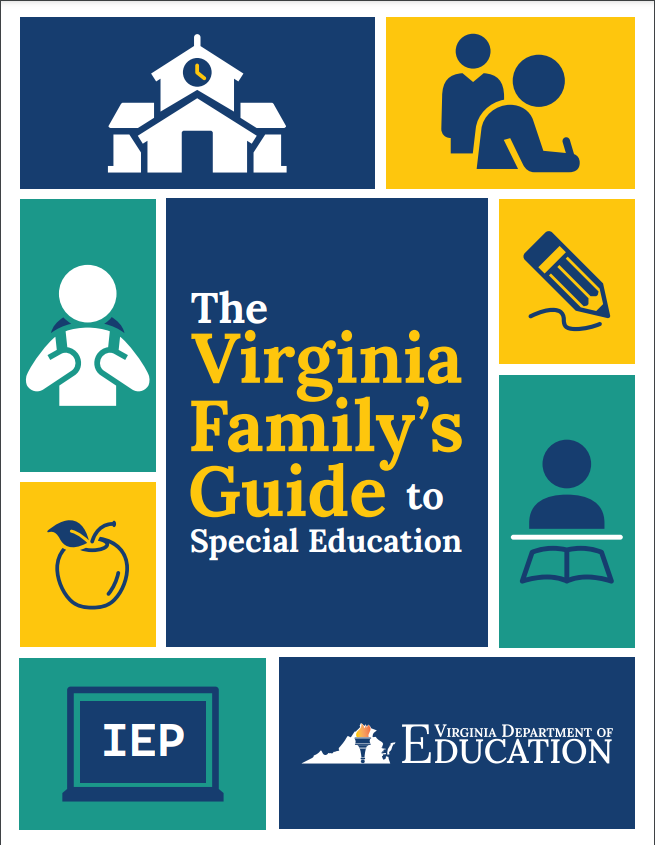 "The Virginia Family's Guide to Special Education"  book cover