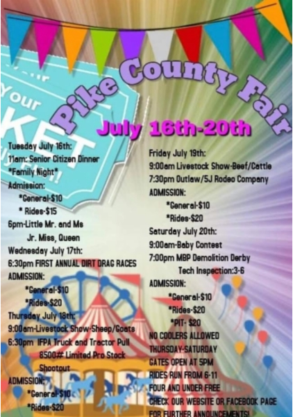 Pike County Fair Flyer