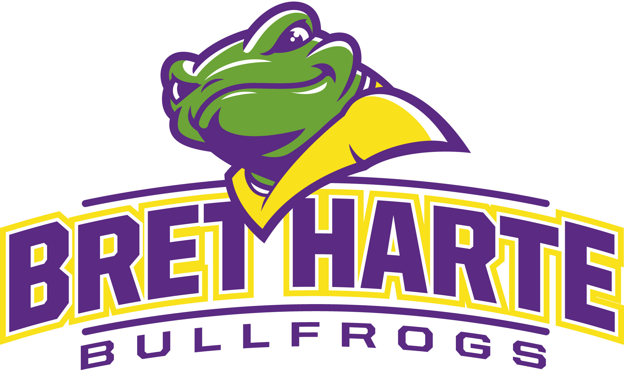 Bret Harte Bullfrogs logo