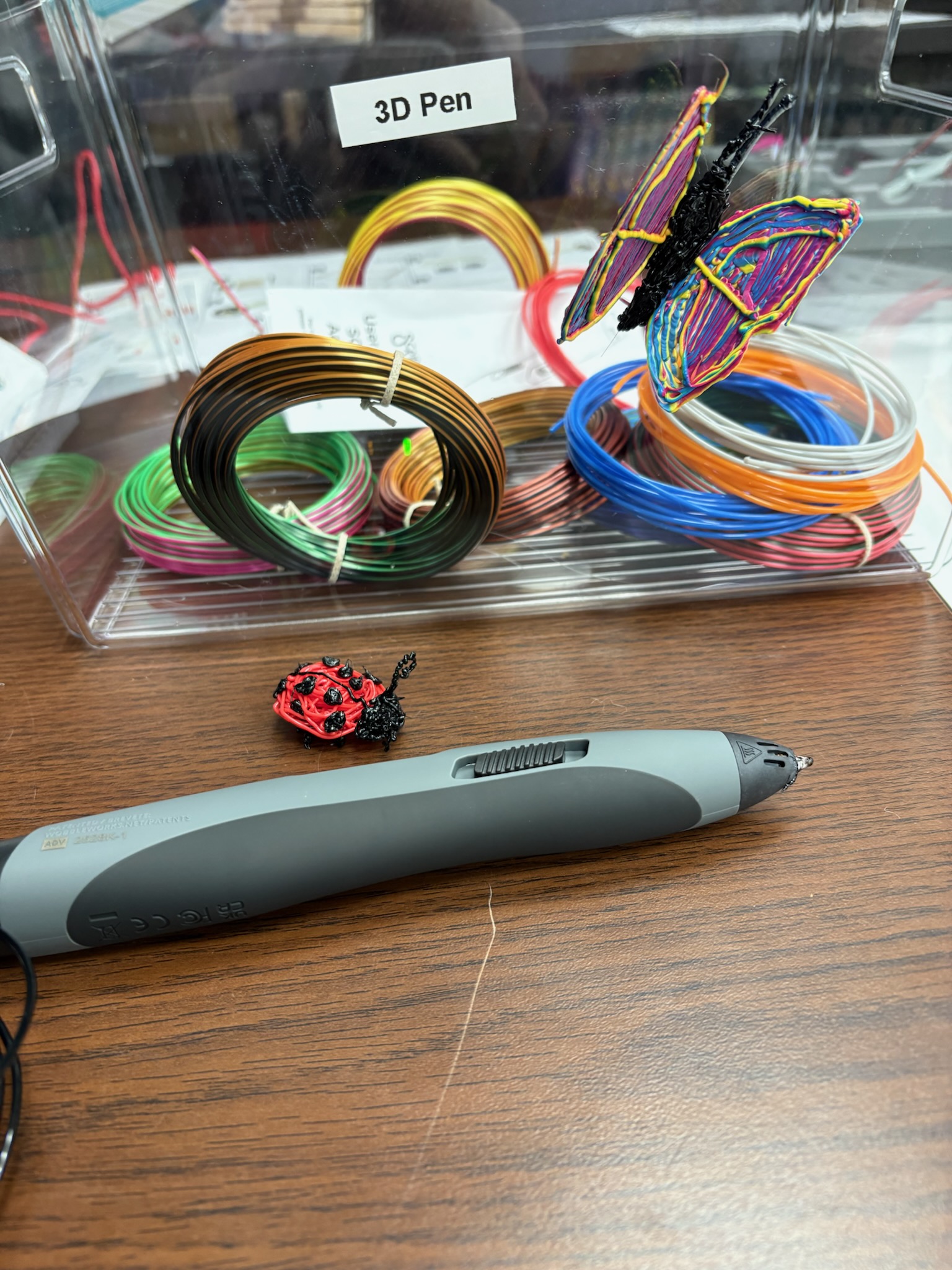 Try out the 3D pen!