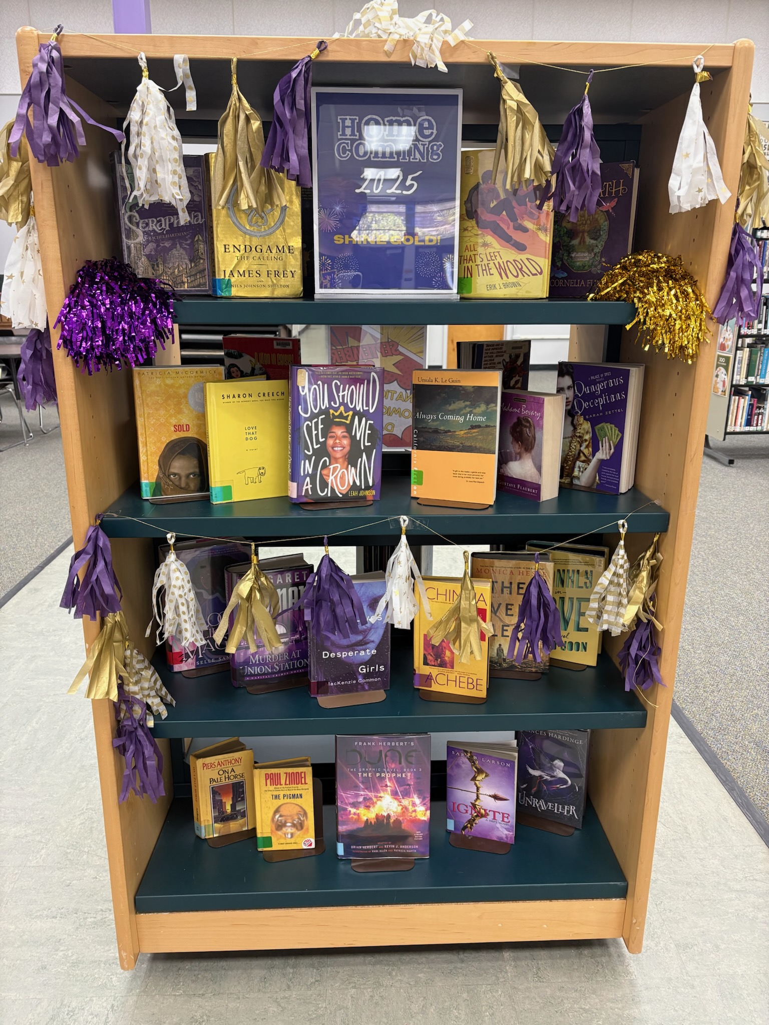 Purple & Gold through and through!