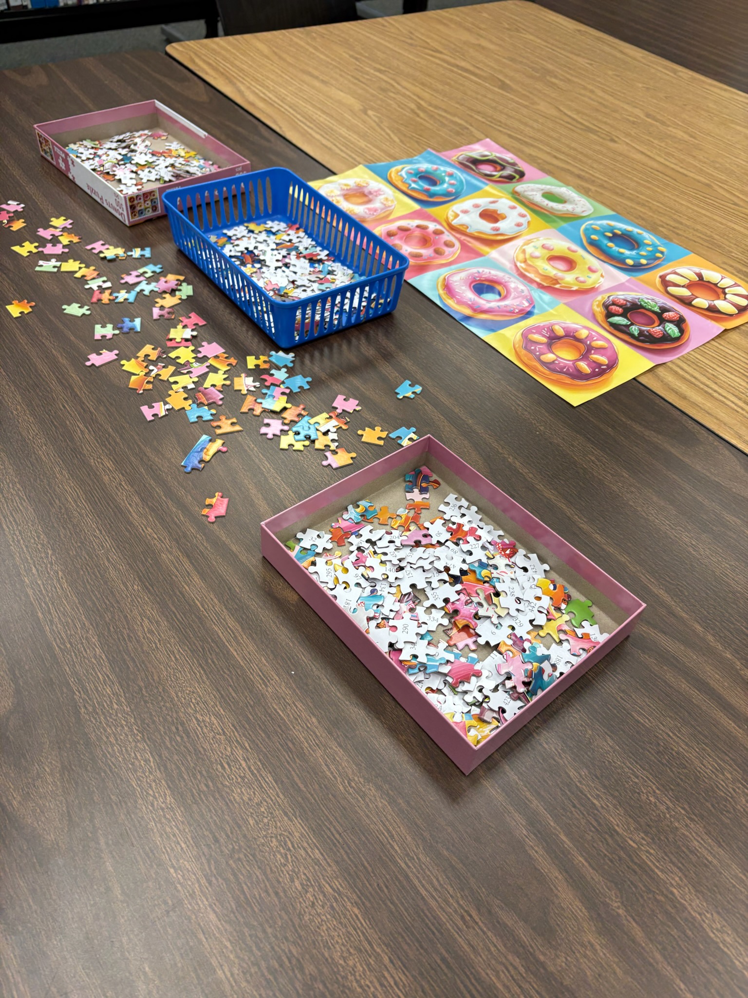 Come work on the puzzle!