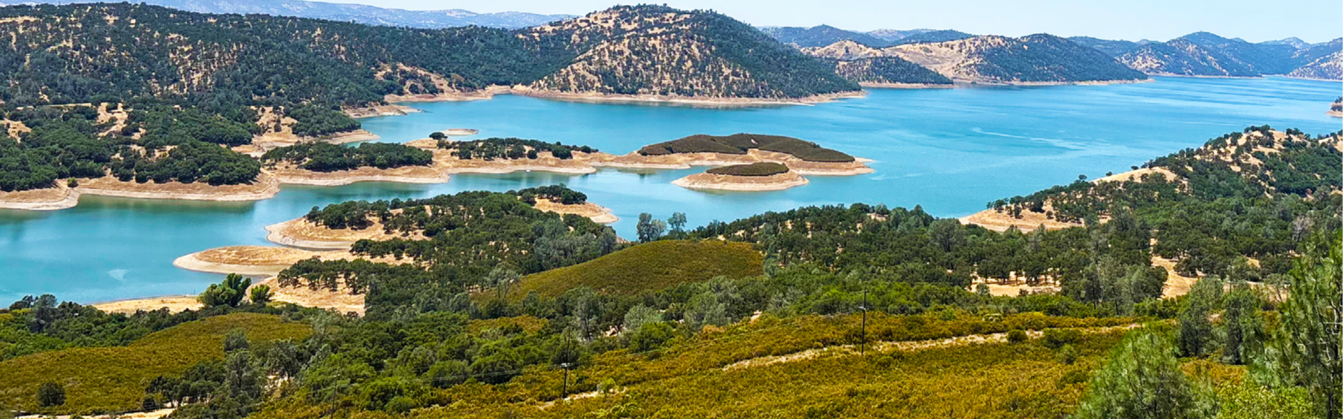 Lake Melones from Table Top Trail by Aniela Grycel on  June 23, 2025