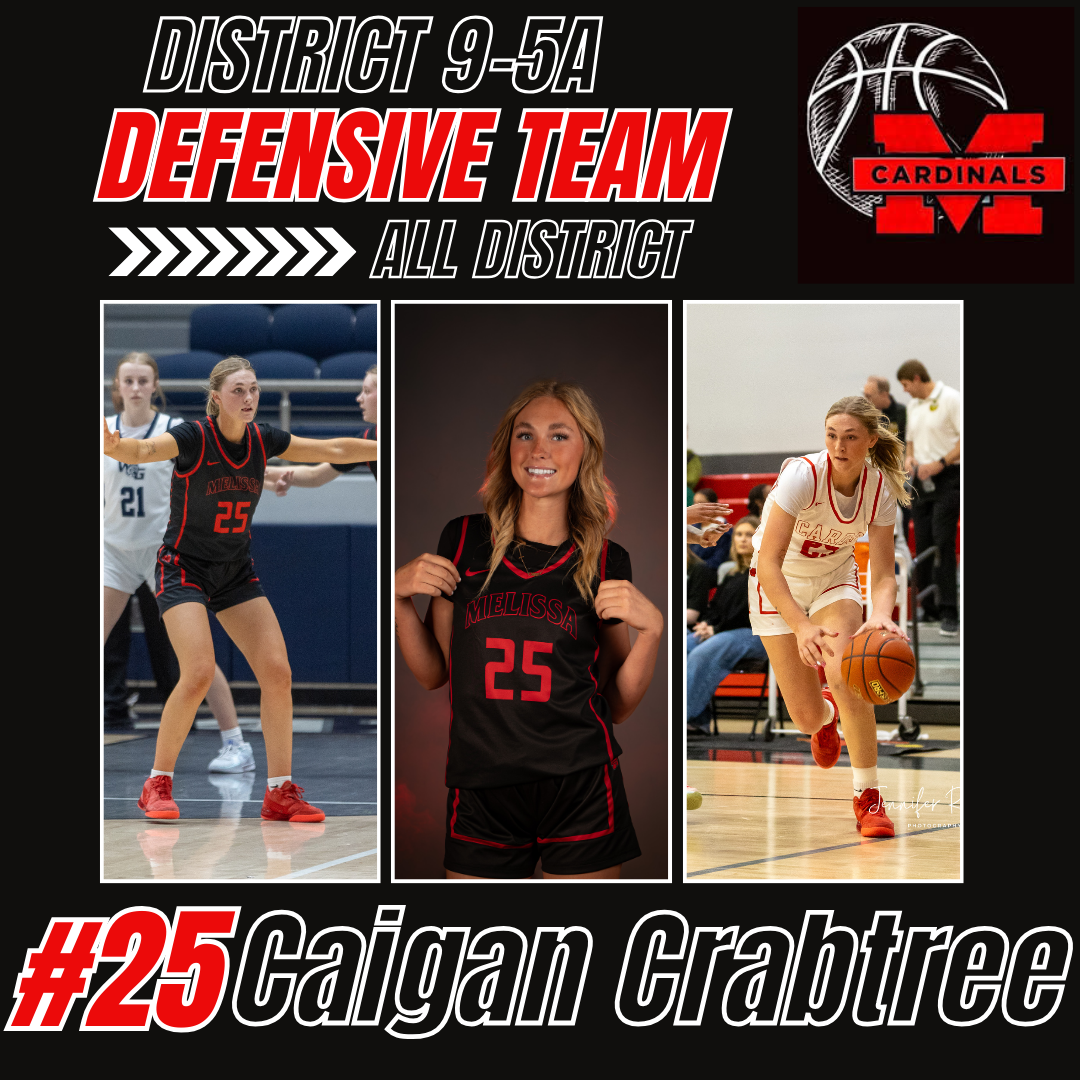All Defensive Team- Caigan Crabtree