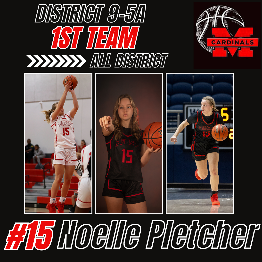 1st Team All-District- Noelle Pletcher