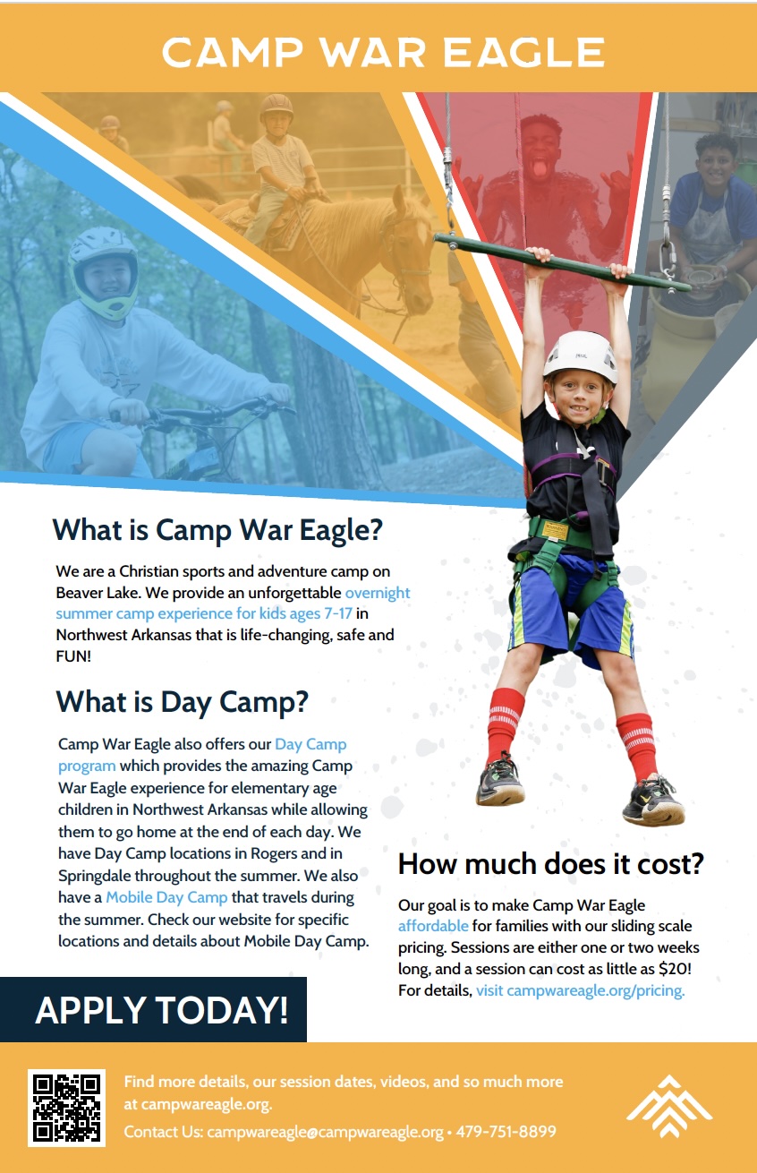 English Camp War Eagle Flyer