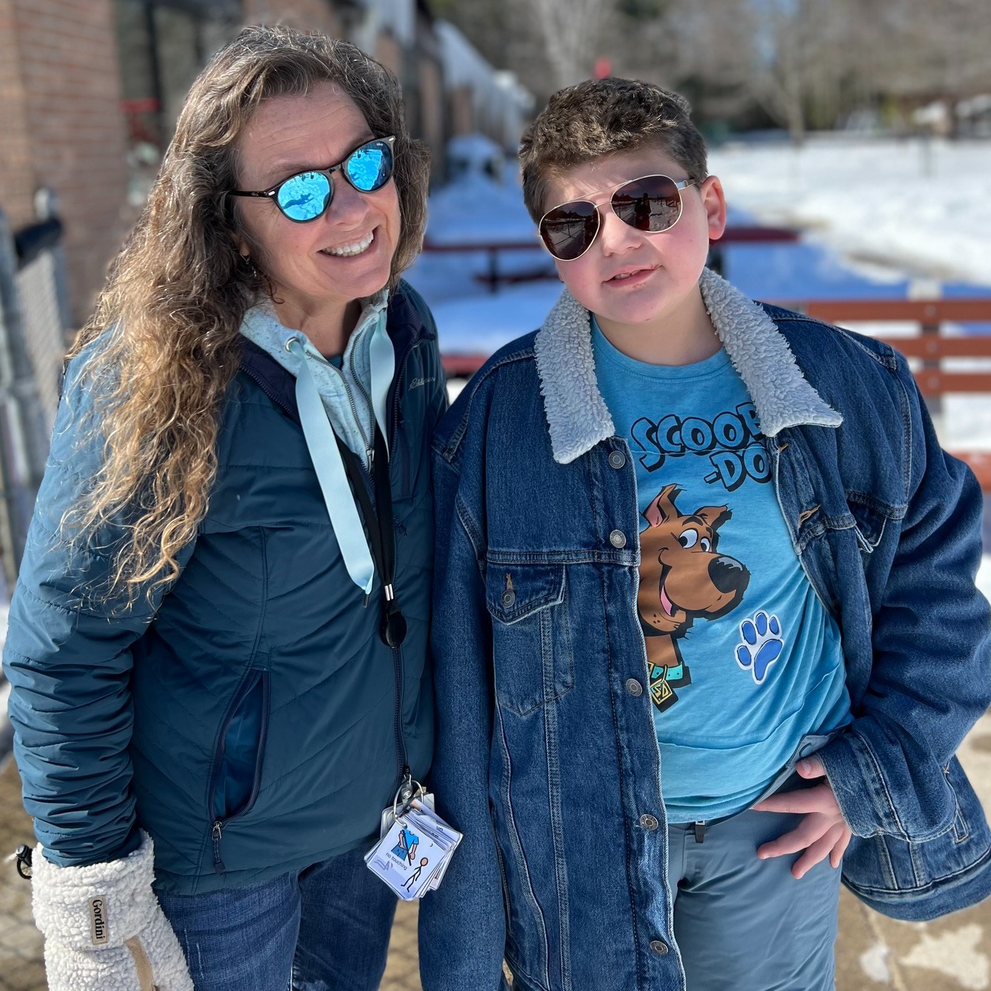 Snowy Fun in the Sun