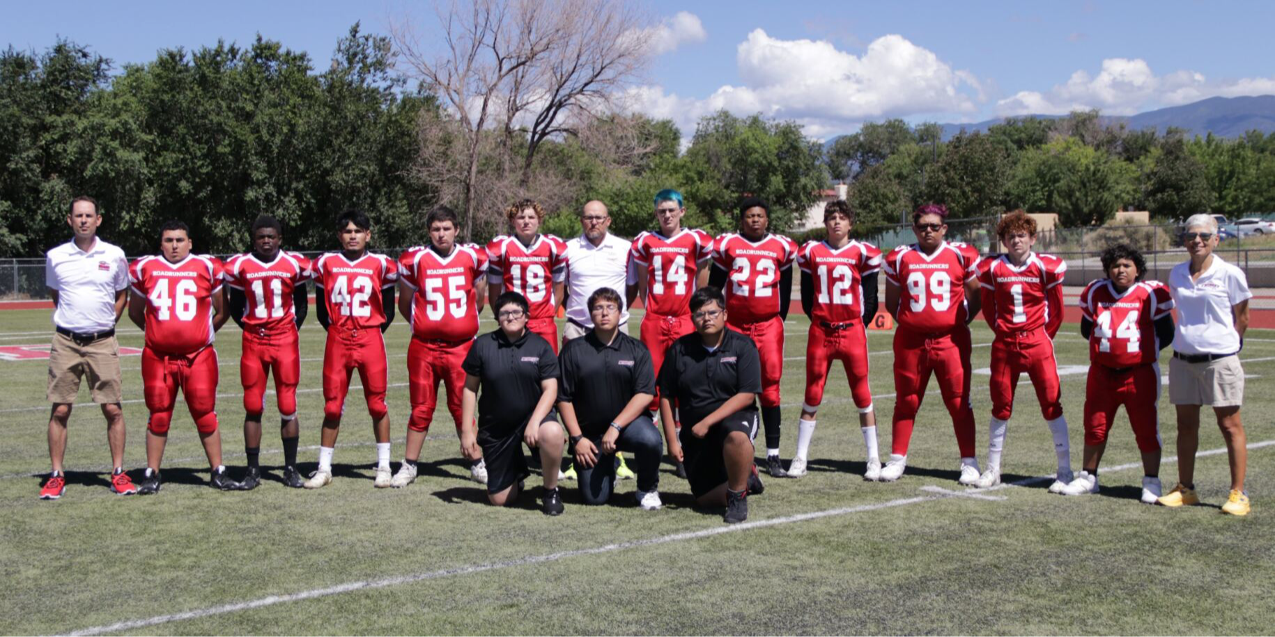 2023-2024 Varsity Football team  and coaches