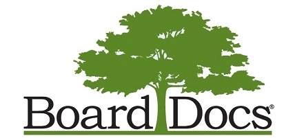 BoardDocs link; green tree symbol