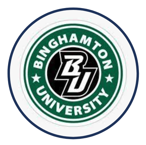 The SUNY Binghamton university logo.