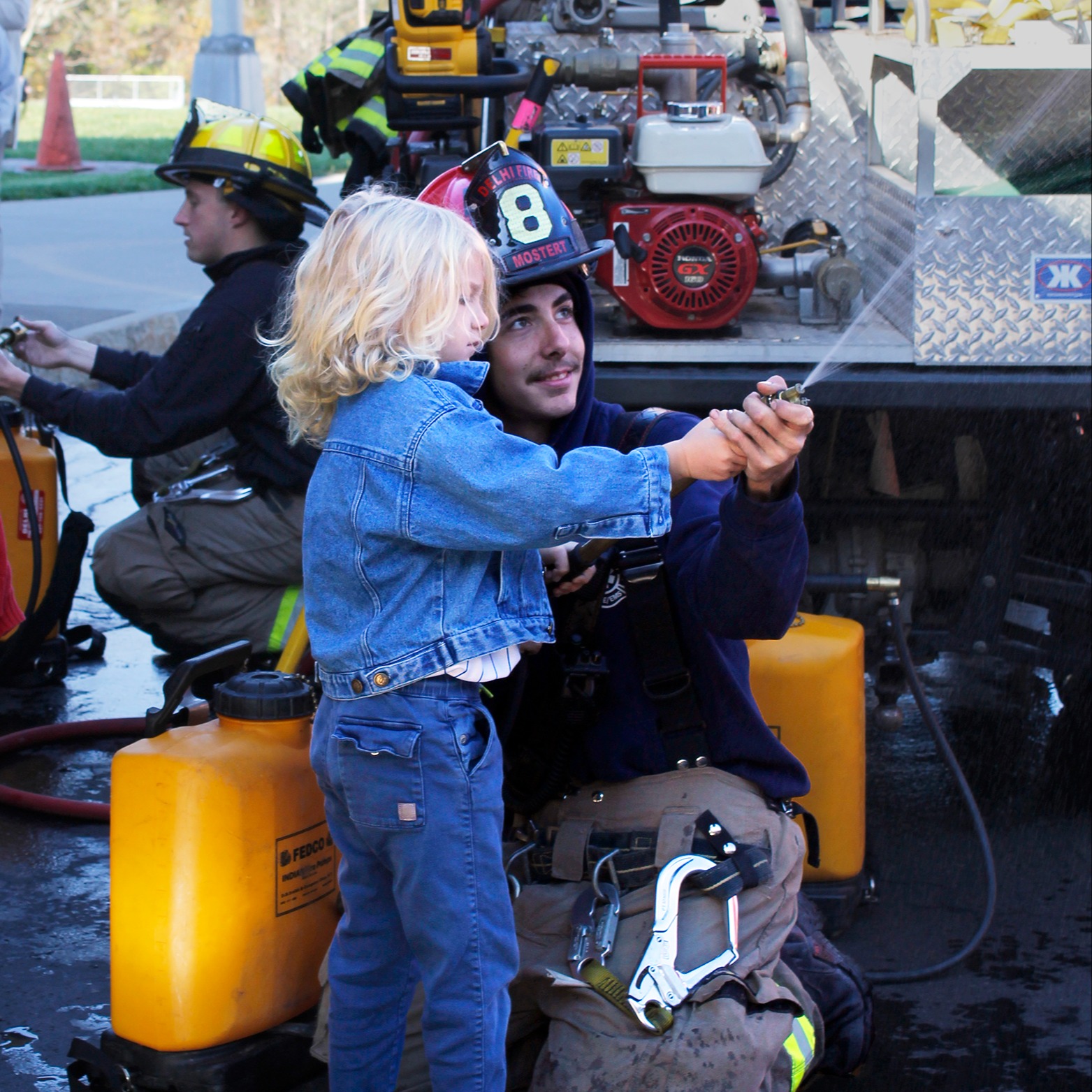 Fire safety demonstration