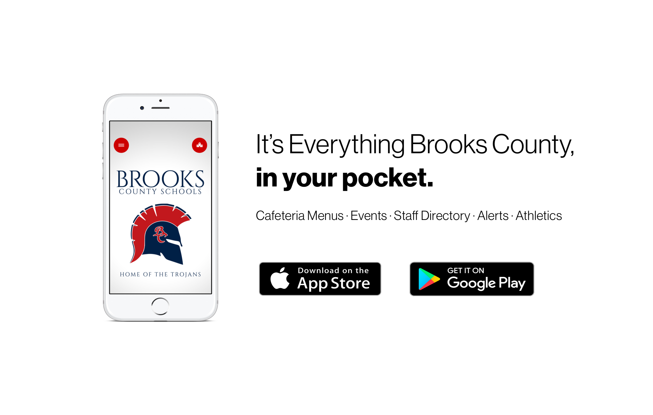It's everything Brooks County in your pocket