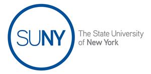 State University of New York logo and button