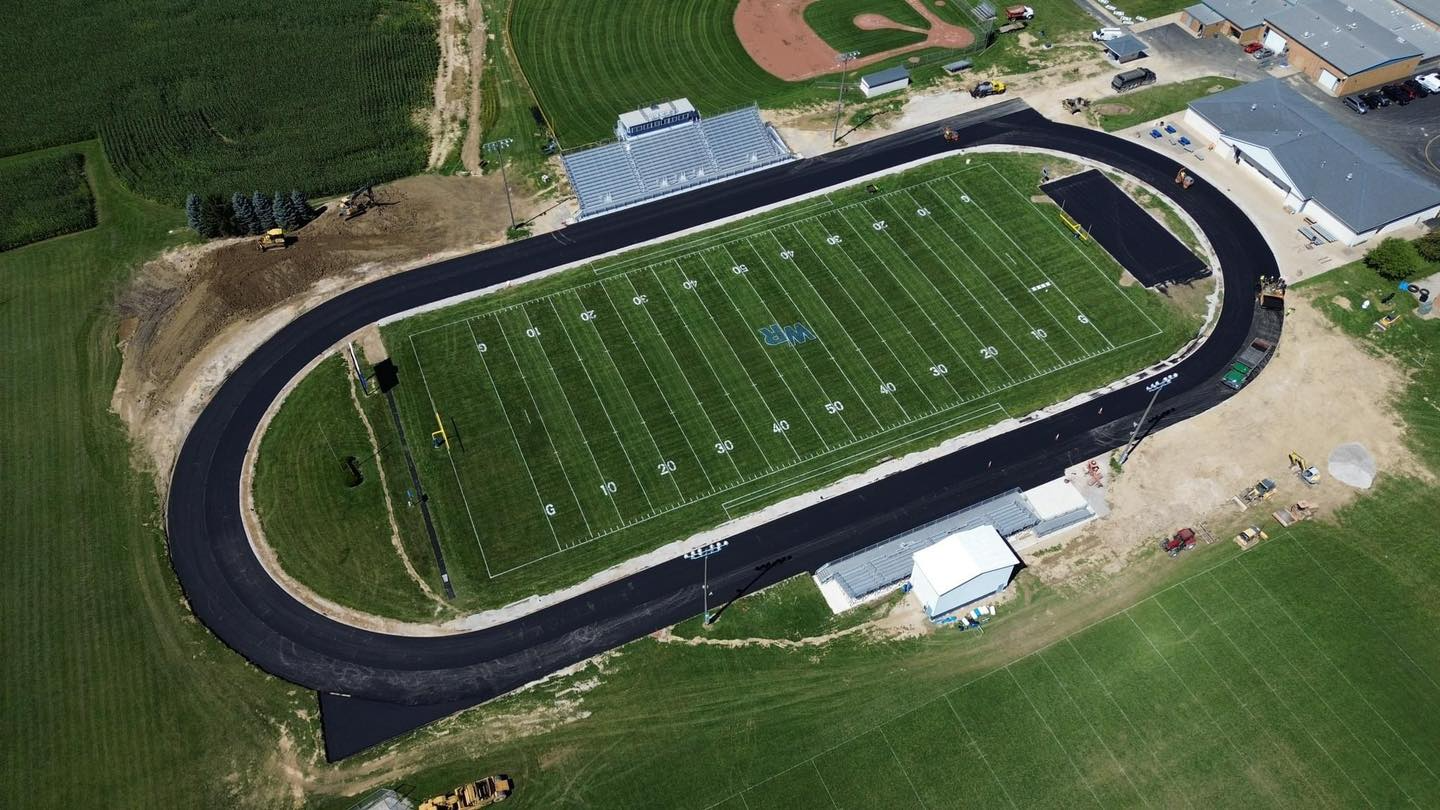 Stadium/Track Overhead View