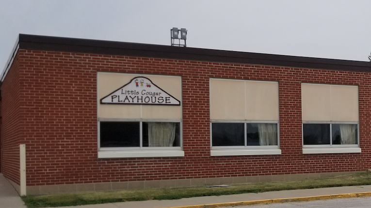 Photo of exterior of little cougar playhouse early childhood center